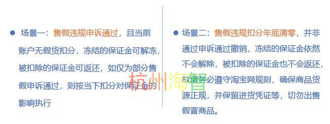 淘宝售假2000风险保证金能退吗,淘宝售假要扣保证金怎么处理