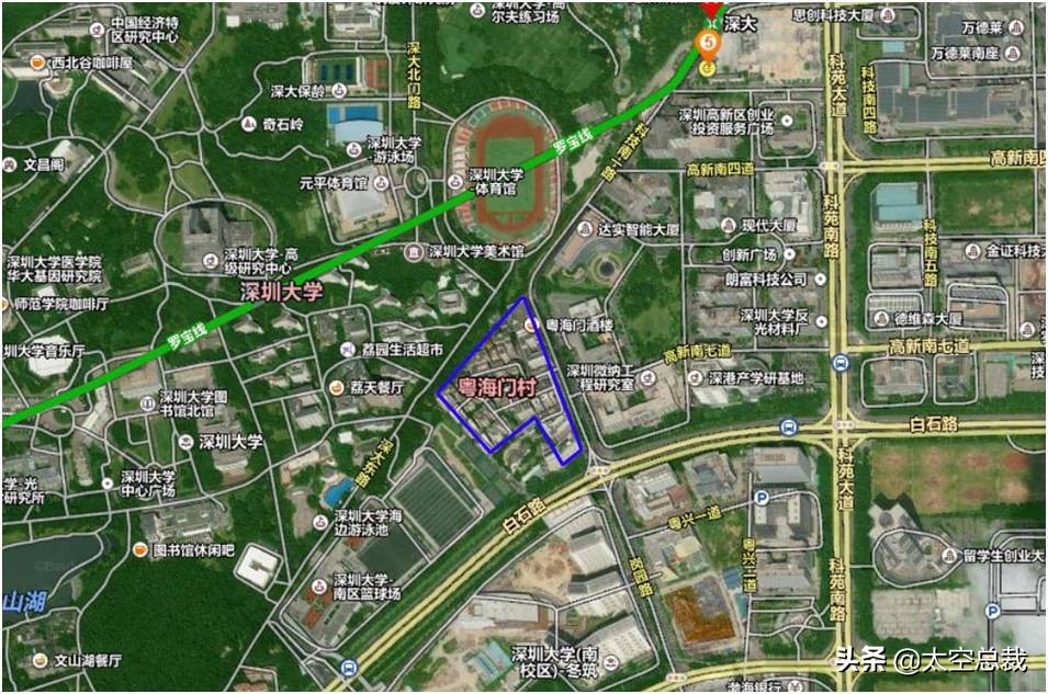 南山区城市更新局控规公示,深圳南山市场城市更新项目