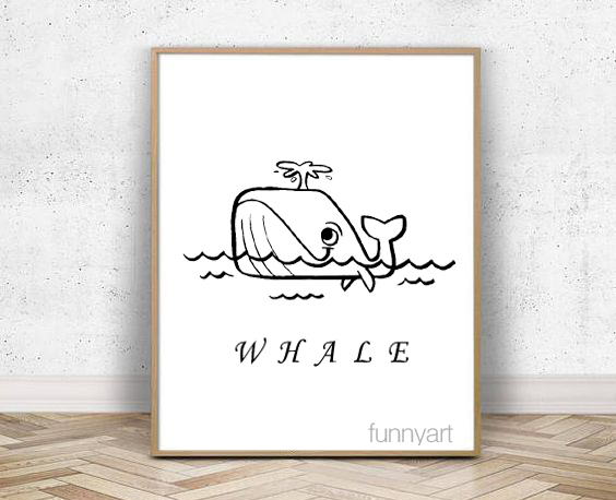 如何画鲸鱼喷出的水柱,怎样画鲸鱼水彩画