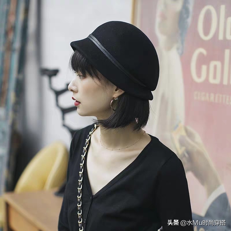 好看的帽子中性风,帽子推荐日系风