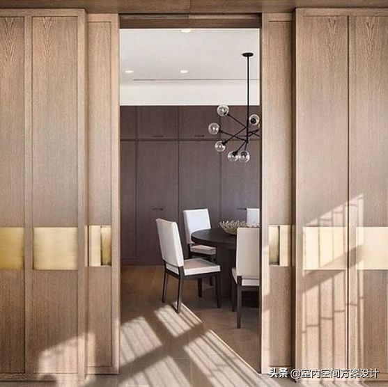 移门设计方案,移门设计手法图解