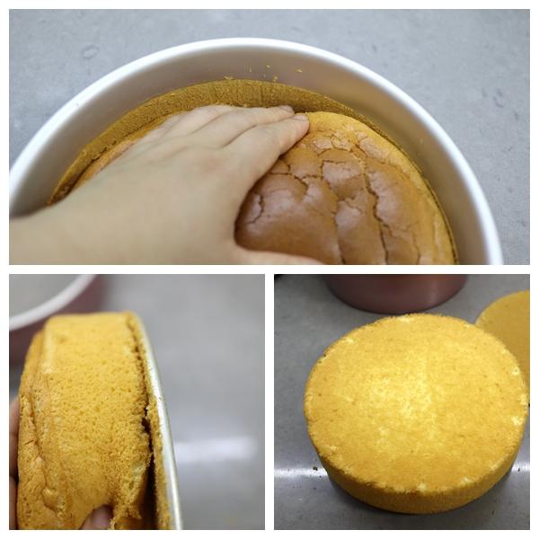 抹茶戚风蛋糕不用油,无油无糖蛋糕10寸