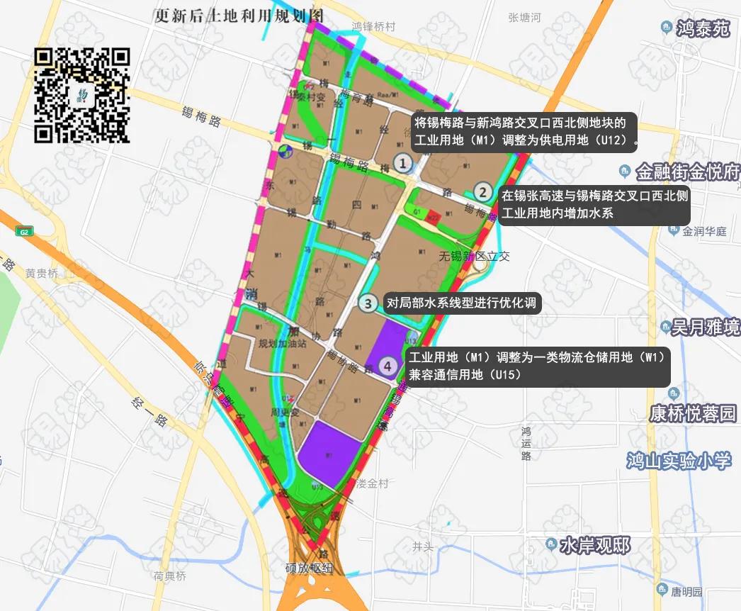 无锡市中心最新地块规划,无锡西北片区规划