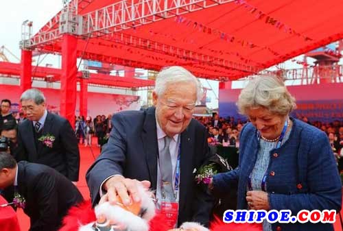 中国造的全球最大豪华客滚船启航,广船国际历年建造的客滚船信息