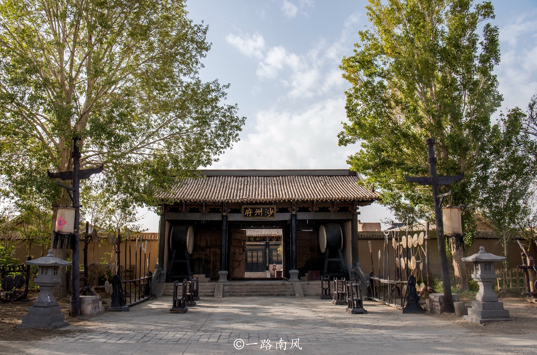 敦煌古城是真的还是假的,敦煌仿宋古城