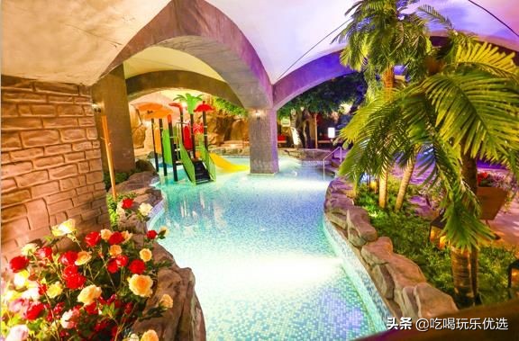 天津仁爱团泊湖温泉夏天,天津热带雨林主题温泉