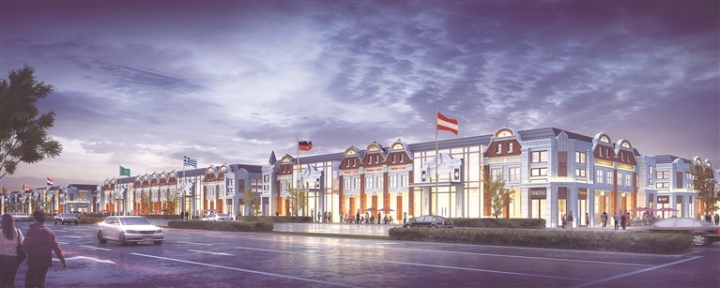 成都青白江的自贸区,青白江北部国际贸易新地标