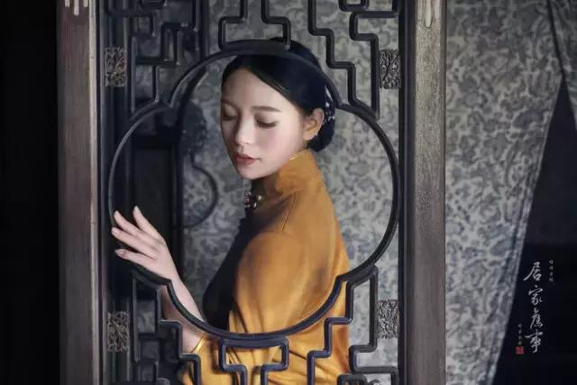旗袍的倾国倾城,旗袍女人一种倾国倾城的美