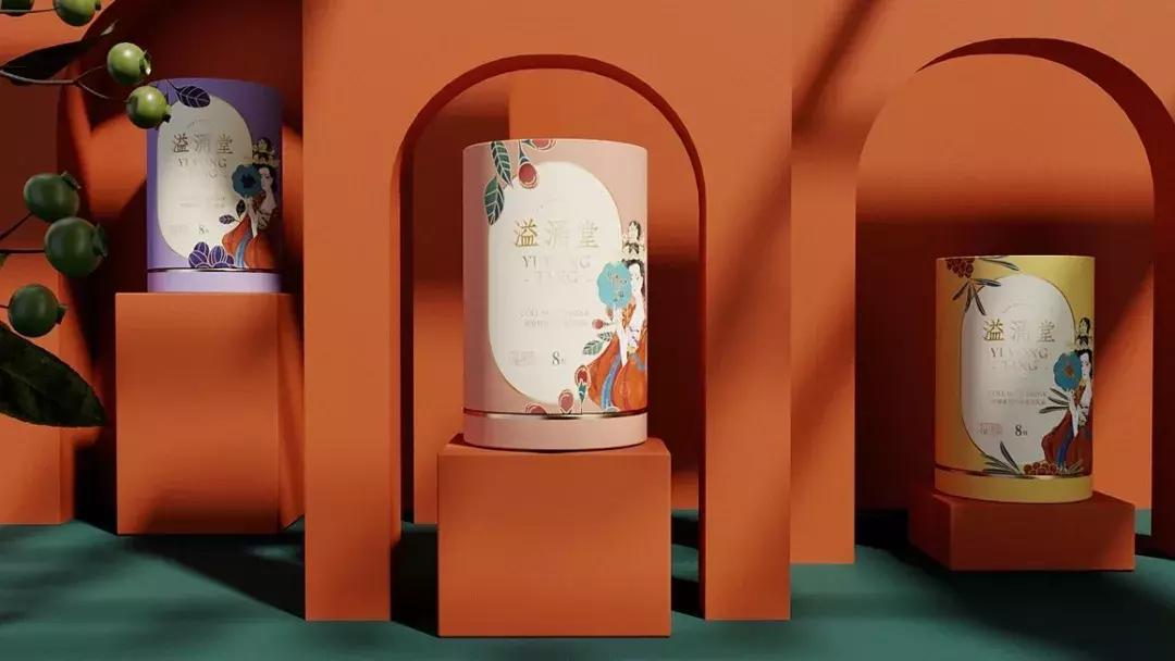 食品包装设计插画风,包装设计中国风元素