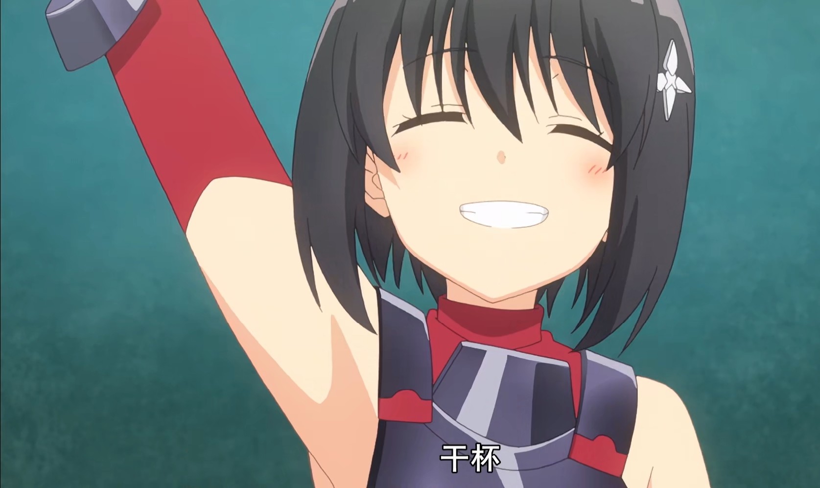 因为太怕痛就全点防御力了,怕痛盾娘