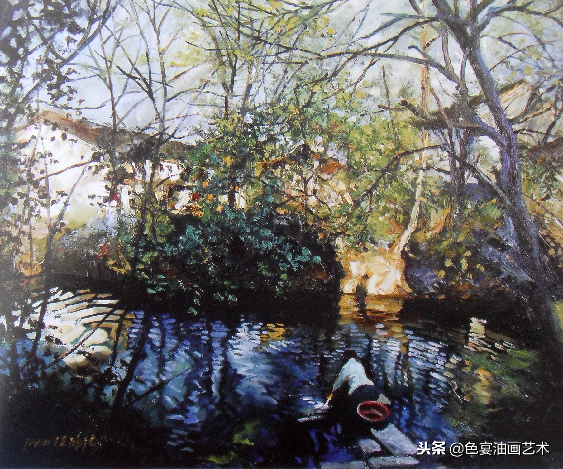 俄罗斯油画大师风景油画教程视频,油画大师油画风景创作教学视频