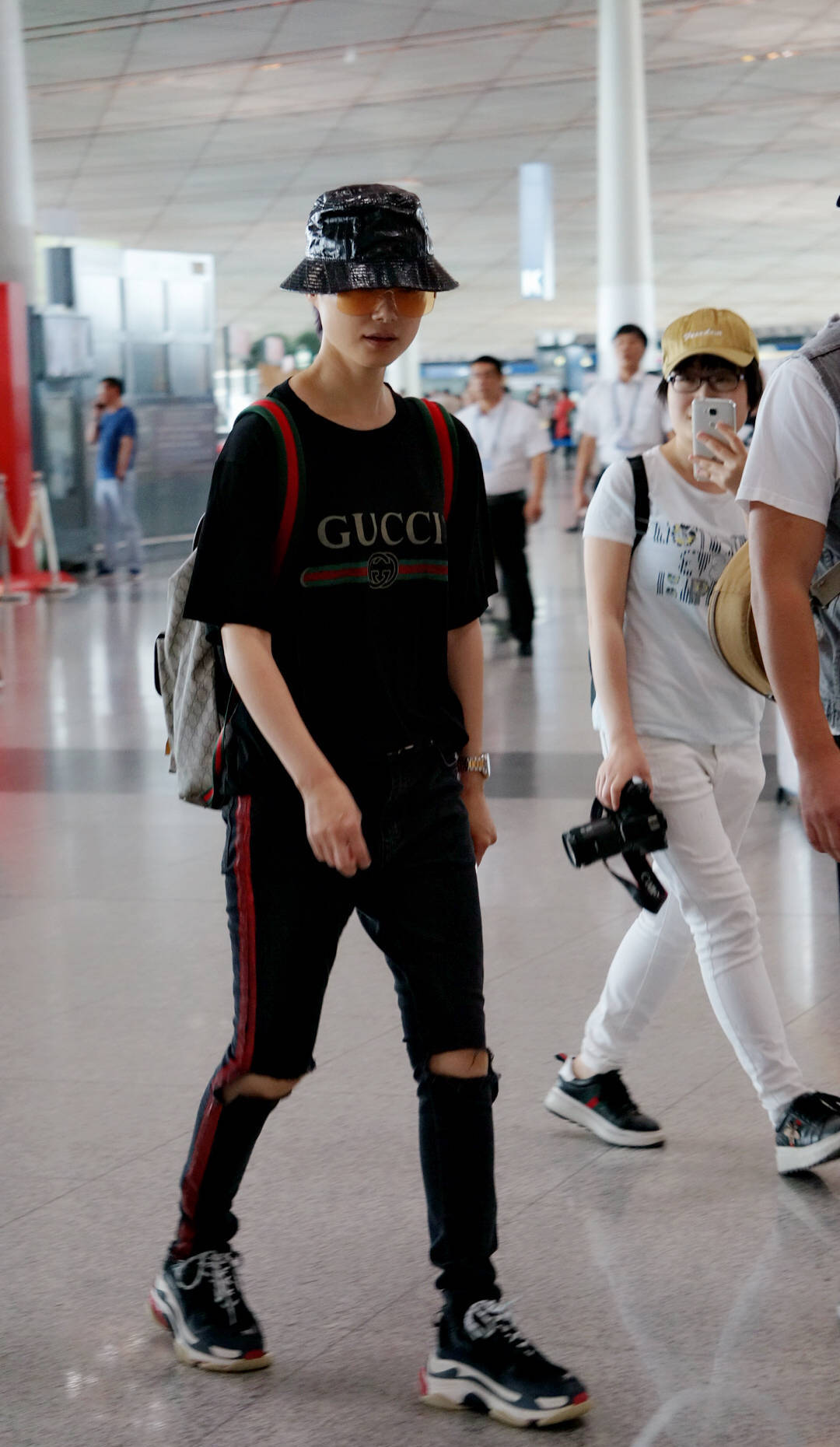 穿搭教戴帽,穿搭上学冬天