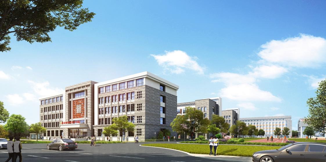 榆次大学城新增一所54班学校——北京新学道新校区效果图首次亮相