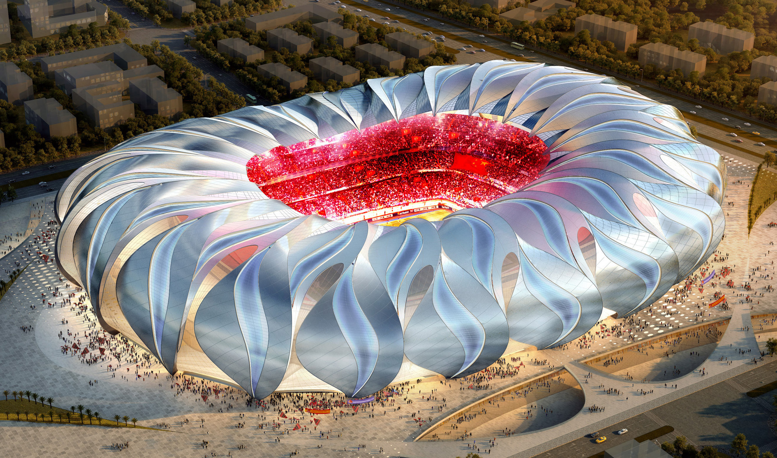 广州恒大球场设计方案正式出炉,恒大打造最顶级球场