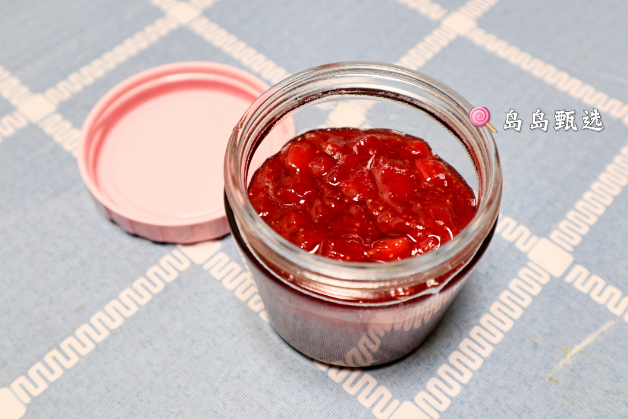 教你在家轻松自制草莓酱不用锅,不放糖的草莓酱制作
