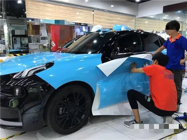 车贴画超过多少需要备案,给爱车换车衣图片