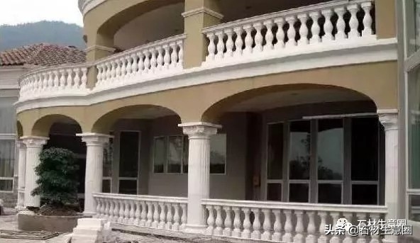 别墅大理石栏杆款式大全,别墅阳台栏杆温州石材