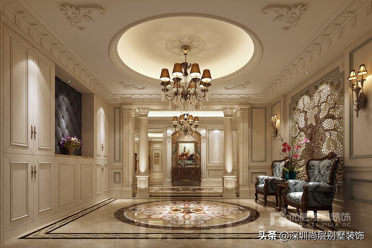 曦城豪宅装修效果图,深圳曦城别墅900万装修