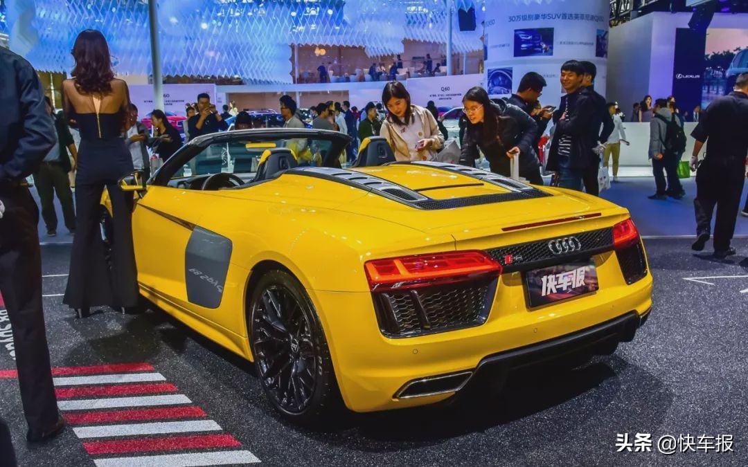 奥迪r8感受一下它的气场,奥迪r8是不是你心中的梦想之车