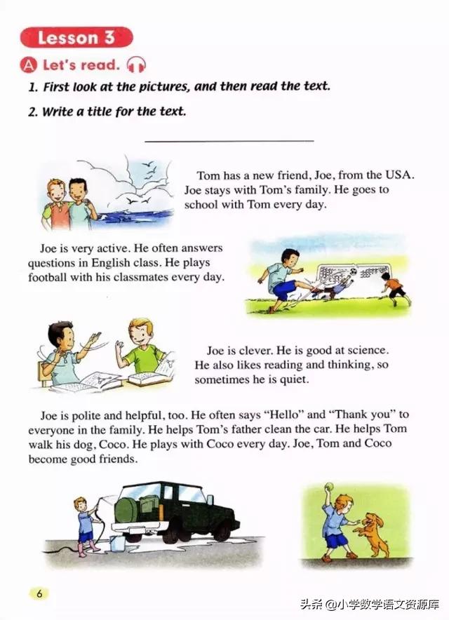 人教版pep英语五年级下册电子课本,人教版pep五年级下册英语34页课文