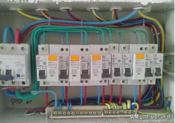 家用电箱配电方法和技巧,电工家庭配电箱