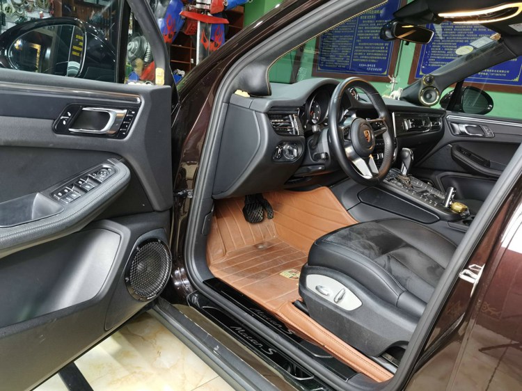 保时捷卡宴音响效果dj,保时捷卡宴音响升级案例