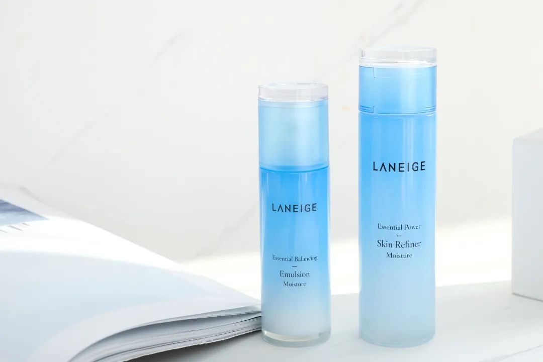 兰芝水乳套装保湿学生清爽,韩国兰芝紧致水乳小样