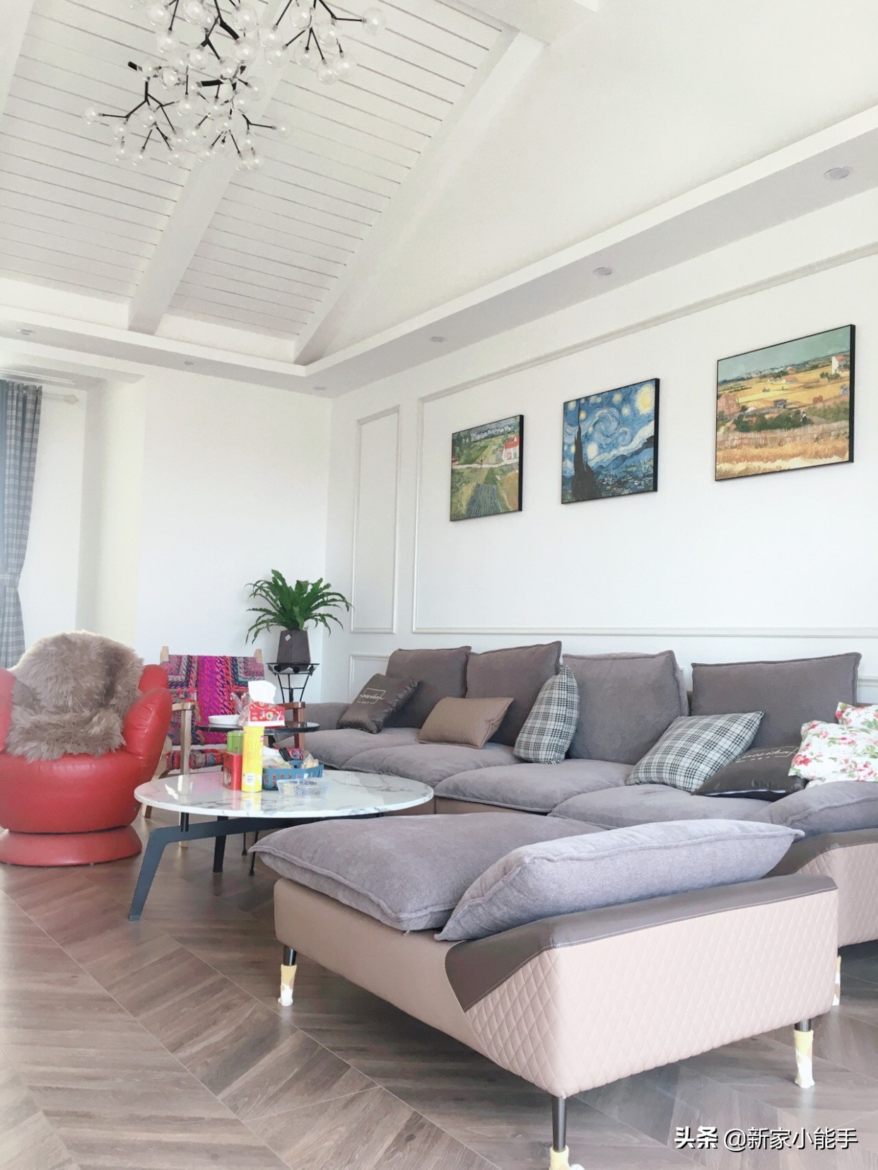 她家房子装修风格,她家装修很简单