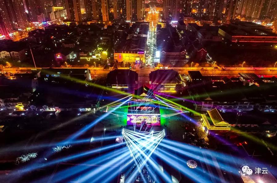 鼓楼灯光秀庆天津616岁生日,天津2022年鼓楼有灯光秀吗