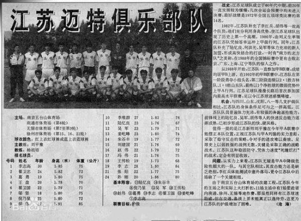 江苏足球历程,回顾27年江苏足球