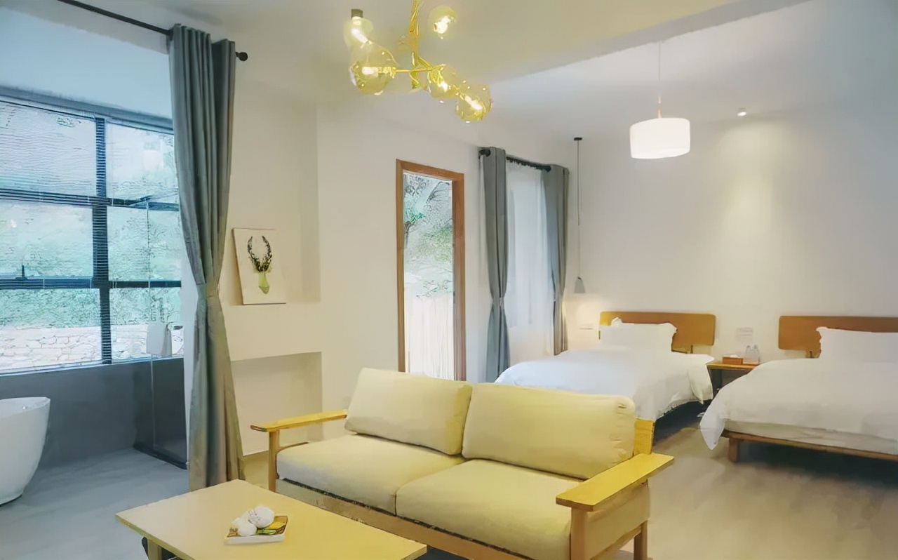 广州从化山野间隐奢桃源民宿,诗意野趣手作做个小木匠丨菁木山舍