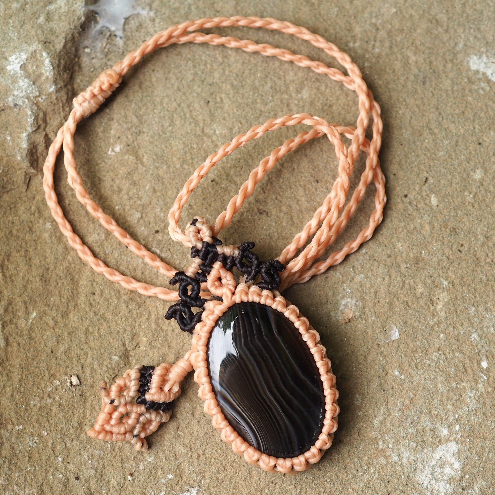 中国结镂空圆珠,中国结包珠项链