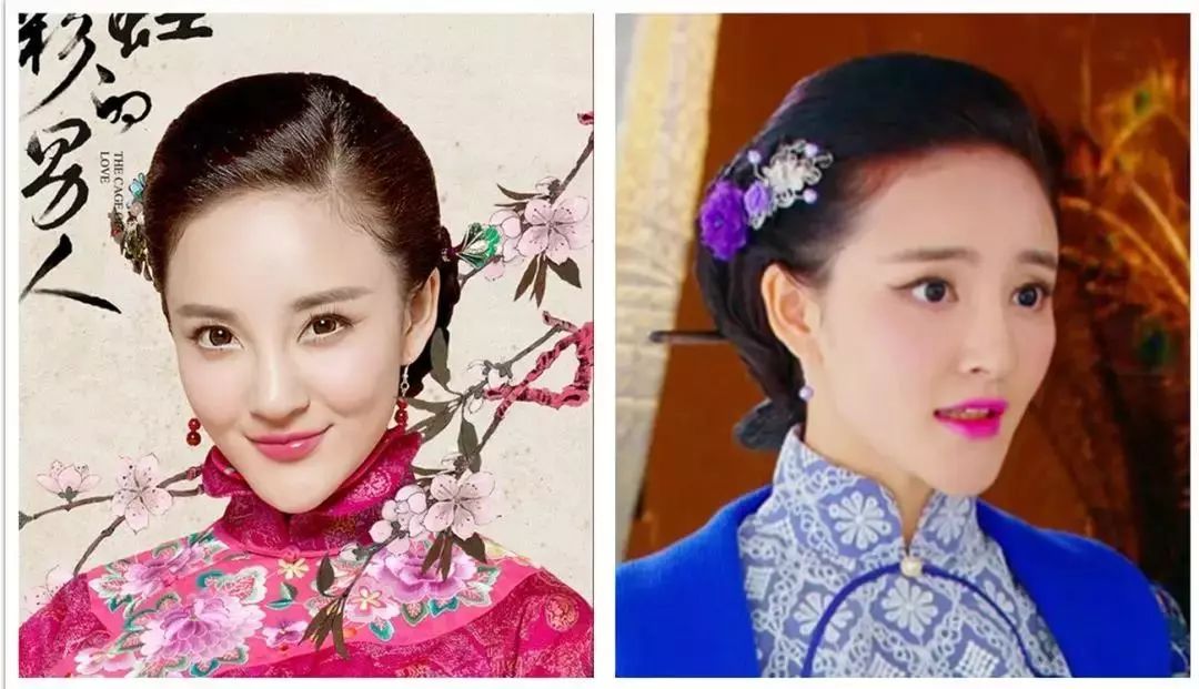 高圆圆方脸扎马尾,高圆圆方脸怎么整的