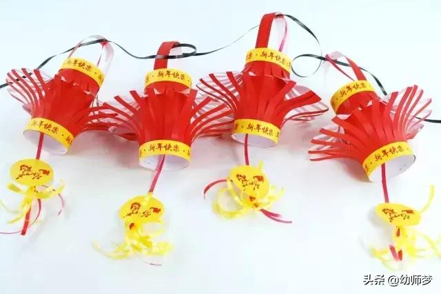 新年红包手工灯笼制作步骤,2022新年挂饰手工灯笼