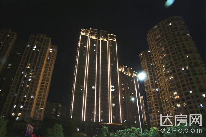 达州南外夜探,达州西外城市夜景