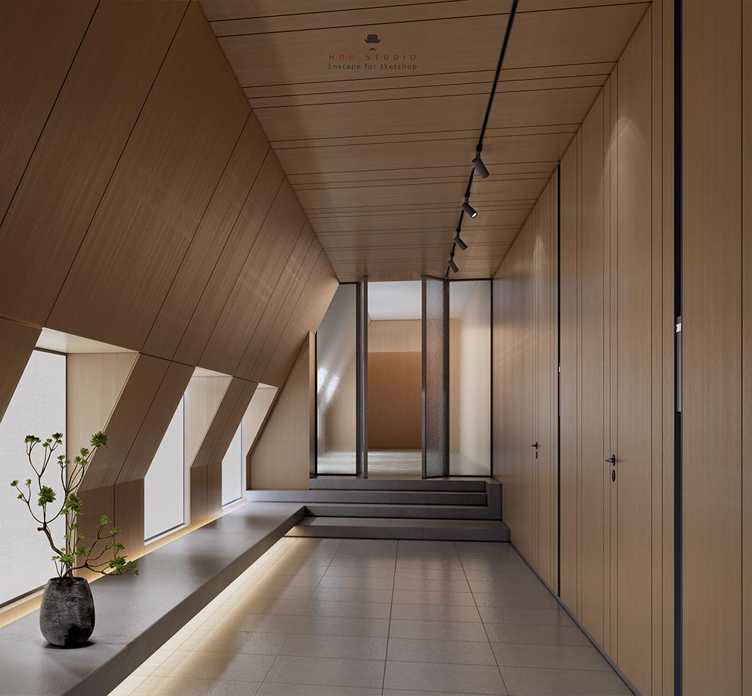 设计师用草图大师渲染,给设计师出效果图