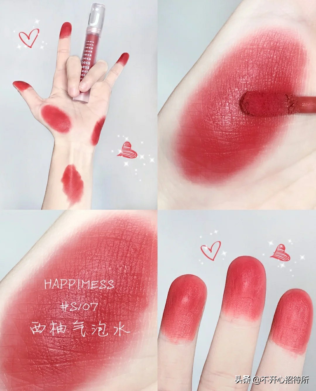 十支必入的mac口红色,十块左右的多色口红