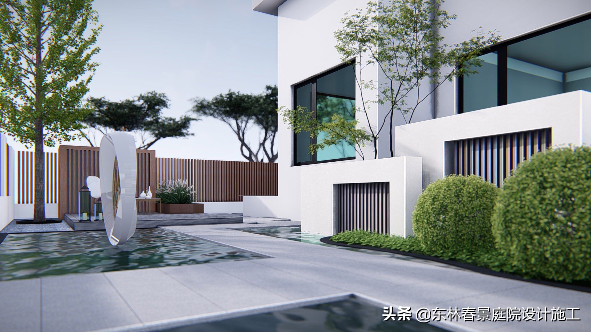 别墅庭院设计案例,各种别墅设计大全