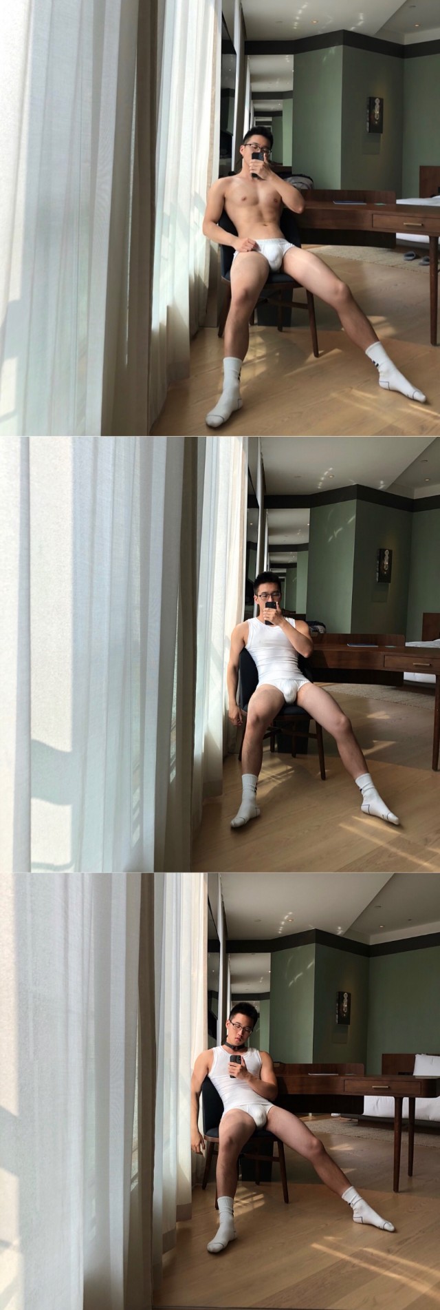 小心，一波白袜帅哥正性感来袭