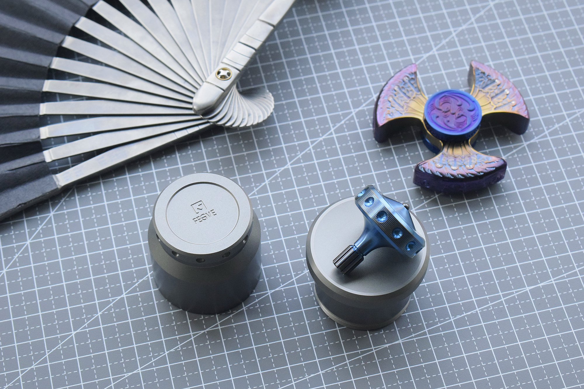 旋转在梦境与现实间！——FEGVE斐戈定心2手捻陀螺赏玩