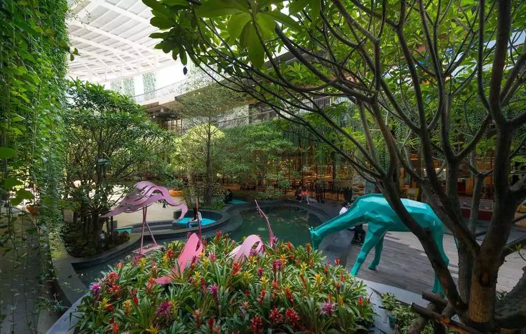 商业步行街景观设计图展示,商业步行街景观设计经典案例