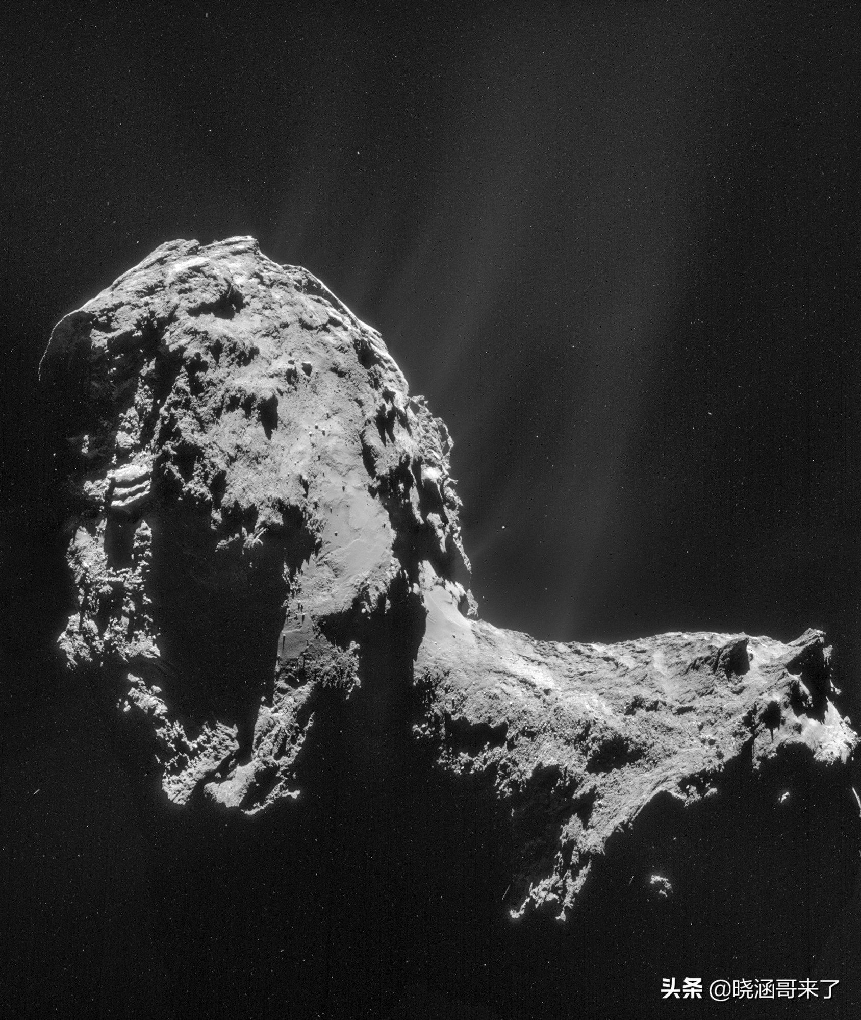 10.4万亿公里的彗星,86年哈雷彗星经过地球照片