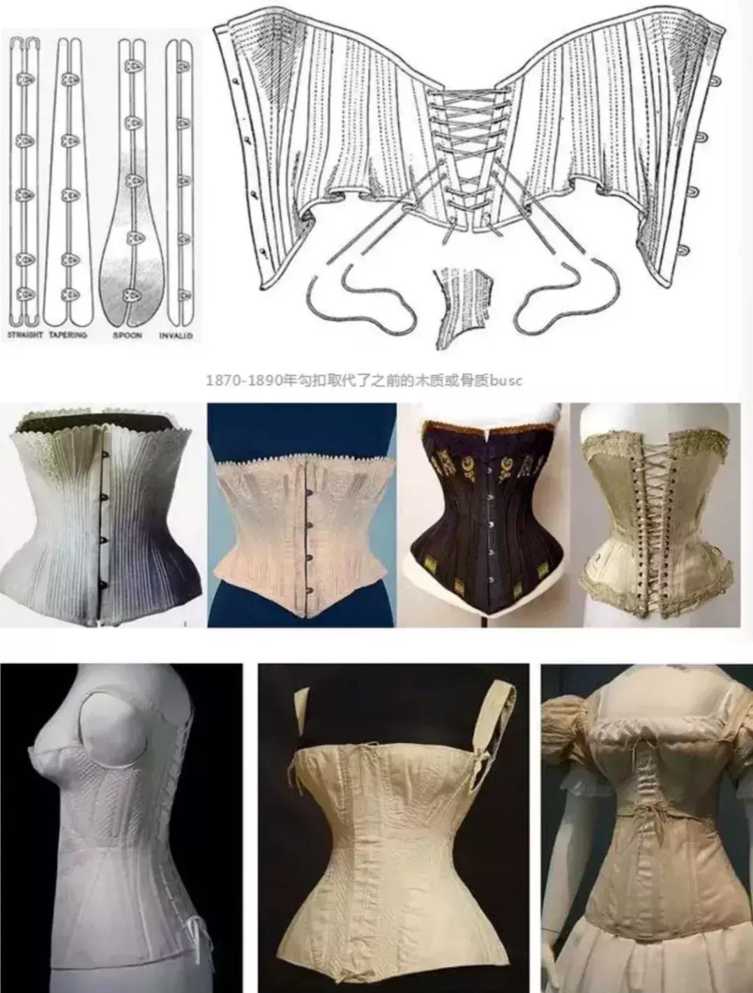 欧洲紧身胸衣样式,19世纪紧身胸衣