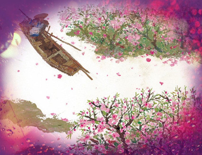 陶渊明的桃花源记细思极恐版,陶渊明的桃花源记细思极恐