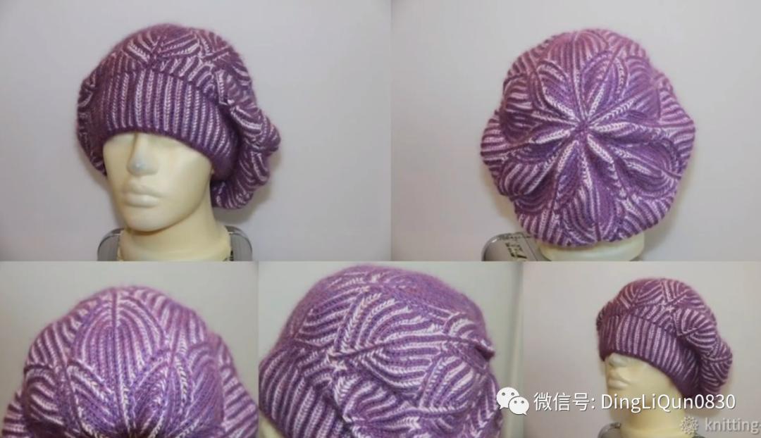 怎么做花式针织帽子教程,好玩好看的针织帽子