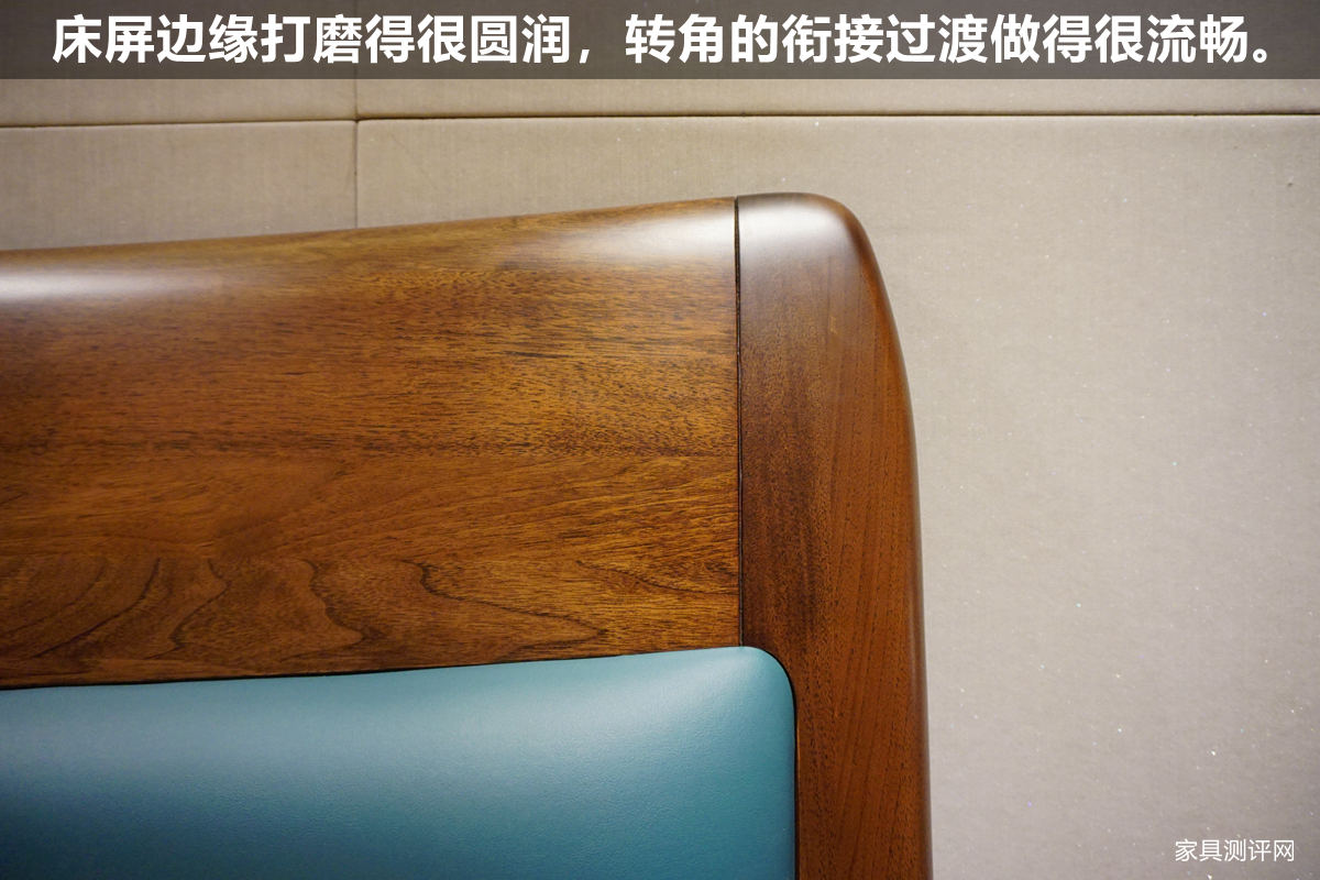 柏森新中式大床,适合轻奢风格的实木床