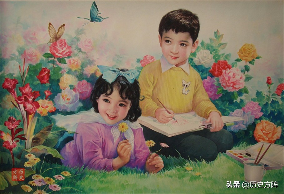 八十年代的年画张张都是回忆,年画开国元勋