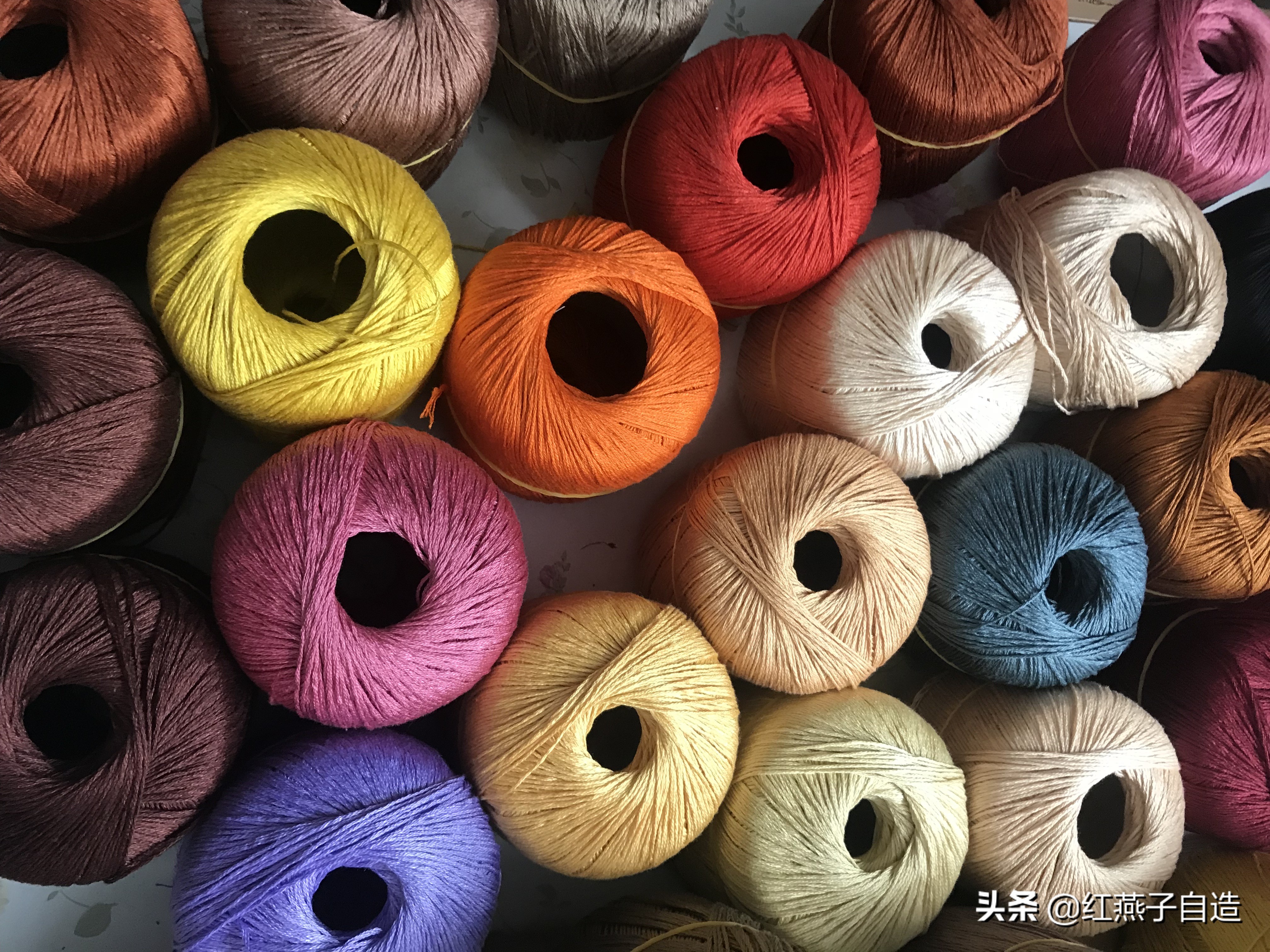 新手手工编织如何选线材,编织线材的思路及方法