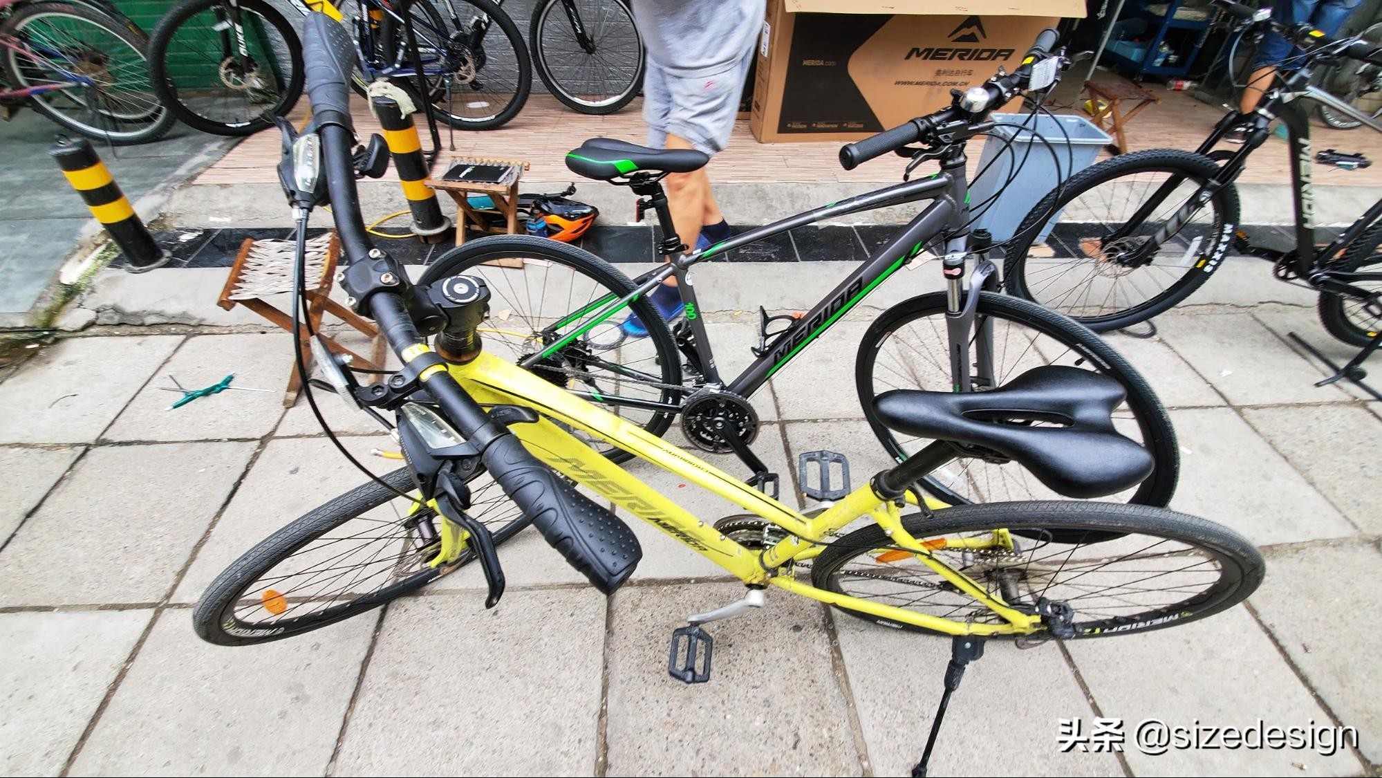 买下车行所有车,美利达全部车