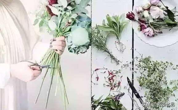 鲜花制作干花饰品教程,鲜花手工制作全过程